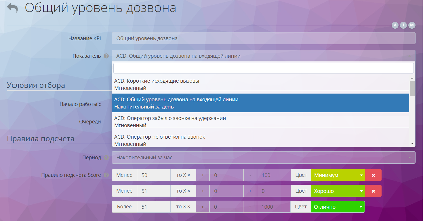 Показатели KPI в Оки-Токи